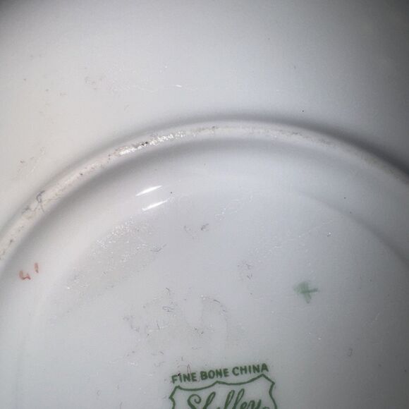 Vintage Rare Shelley China Porcelain 13512 Cup & Saucer - Picture 5 of 5